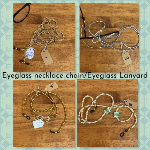 NEW Eyeglass chain necklace or lanyard - Picture 1 of 11